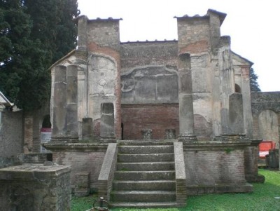 The Temple of Isis, Pompeii.