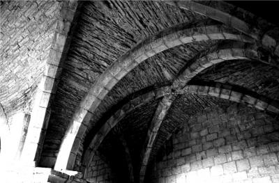 Figure 4. Vaulted ceiling in the basement