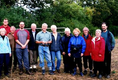 Figure 1. Field-walking team 2009. (Photo credit: Author)