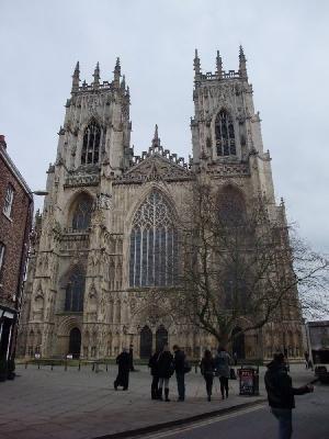 Figure 1 - York Minster, west front. (Image Copyright - Mark Simpson)