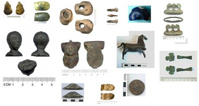 Figure 1: Selection of finds brought to me and my FLO predecessors in Northamptonshire (Reproduced with kind permission of the Portable Antiquities Scheme)