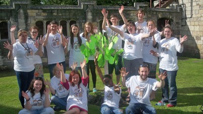 Figure 4: The team of volunteers after the Department activity day in July (Image Copyright: Emily Hellewell)