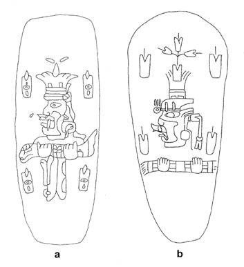 Figure 7: Figures holding Ceremonial Bars in the Olmec (Image Copyright: Arnaud F. Lambert)