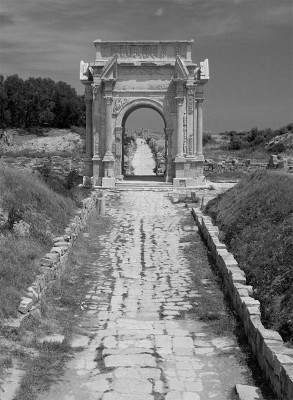 Arch of Roman emperor Lucius Septimius Severus in Leptis Magna, Libya (Image Copyright: Luca Galuzzi)