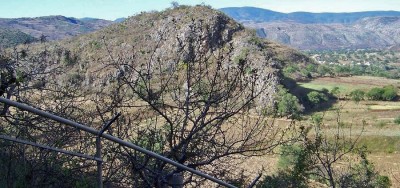 Figure 6: Cerro Quiotepec from Oxtotitlán Cave (Image Copyright: Arnaud F. Lambert)