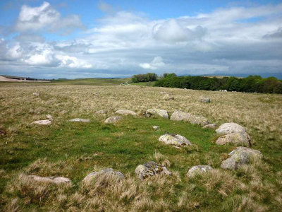 Figure 3: Neolithic cairn circle, Oddendale, Cumbria (Image Copyright: Karl and Ali – geograph.org.uk)