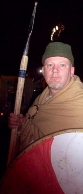 John Foulger, Hardcore Viking. (credit: author)