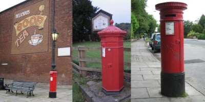 (L-R) 1st Standard, Rochdale, 1866; Penfold, Budby, Notts, 1866; Standard, York, 1887 (credit:author)