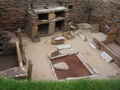 Figure 2: The Neolithic settlement of Skara Brae (credit: author)